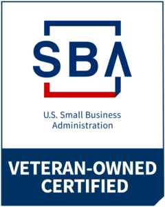 Small Business Administration - Veteran-Owned Certified Badge